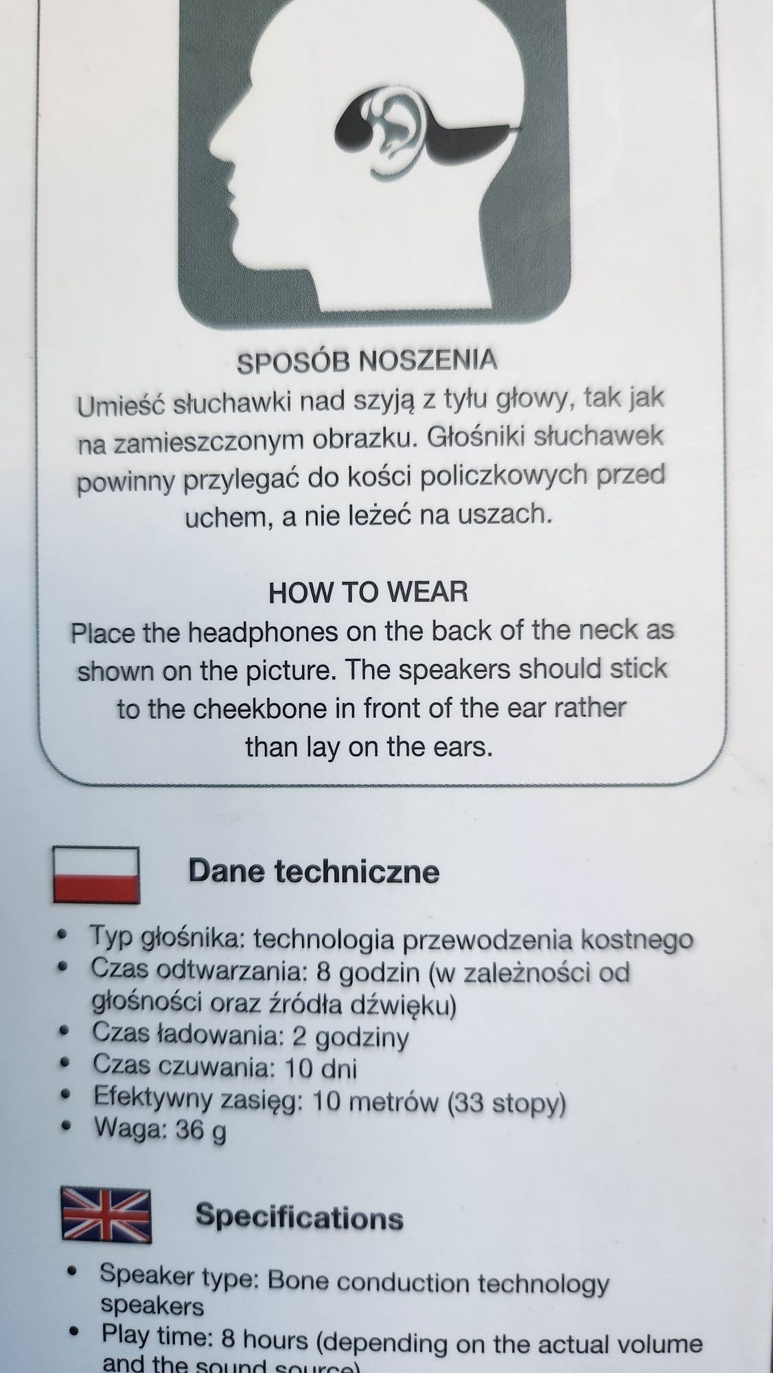Słuchawki bezprzewodowe