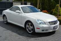 Lexus SC Ładny biała Perła