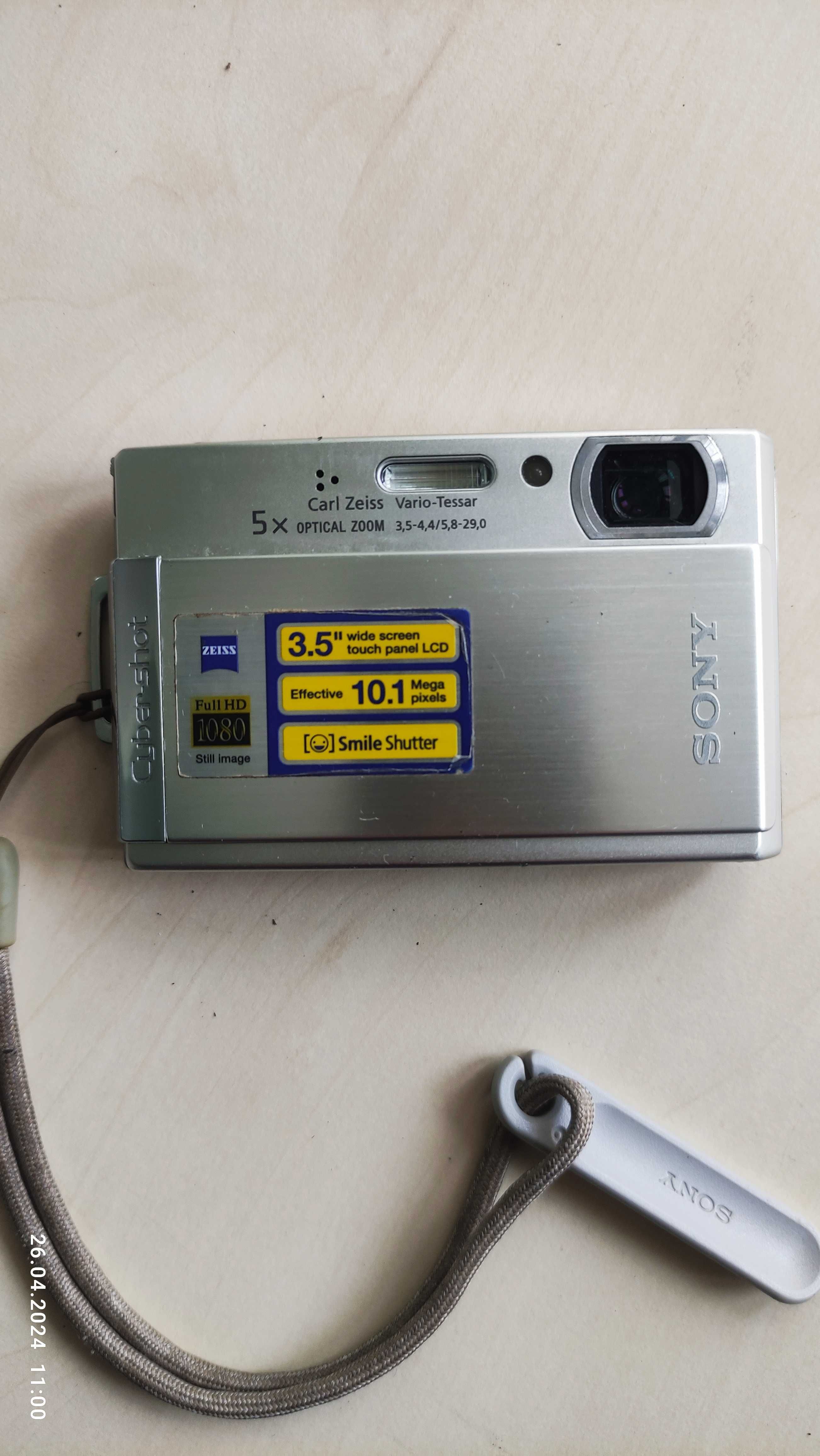 Цифровой фото-видео аппарат Sony Cyber-shot  DSC - T300