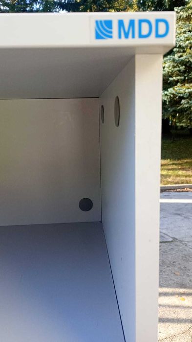 Regał szafa aktowa półotwarty MDD szafy regały półotwarte do biur domu