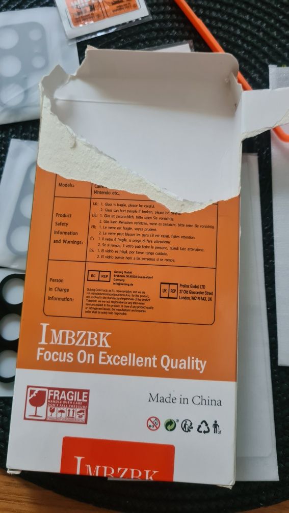 Szkło hartowane IMBZBK do SAMSUNG S25 ULTRA 2 szt 3x ochrona obiektywu