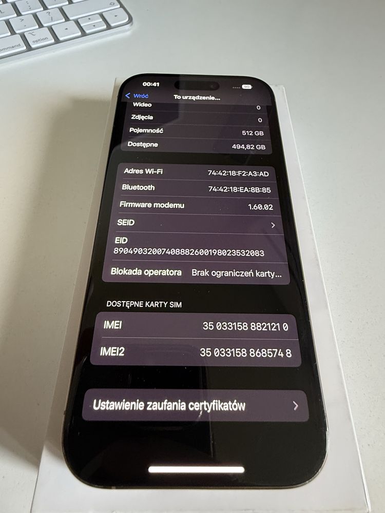 iPhone 16 Pro 512gb Desert Titanium Stan Idealny Gwarancja