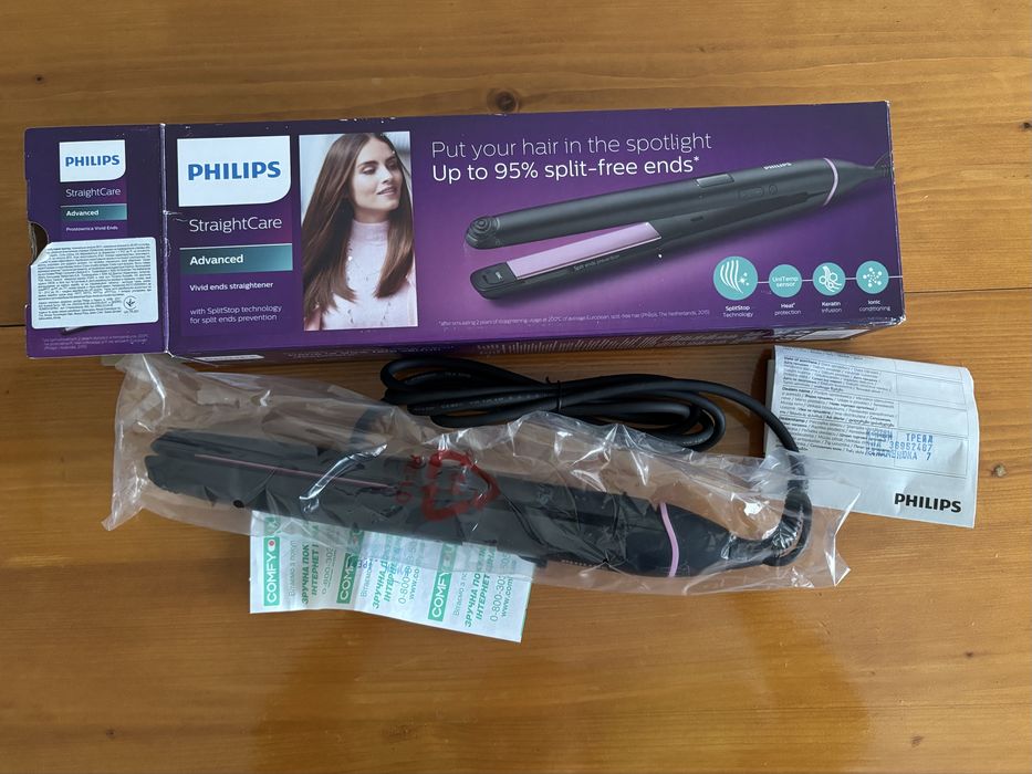 ипрямляч для волосся PHILIPS009 StraightCare Advanced новий