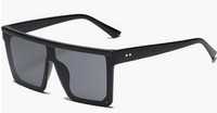 Okulary przeciwsłoneczne oversize męskie okulary czarne modne