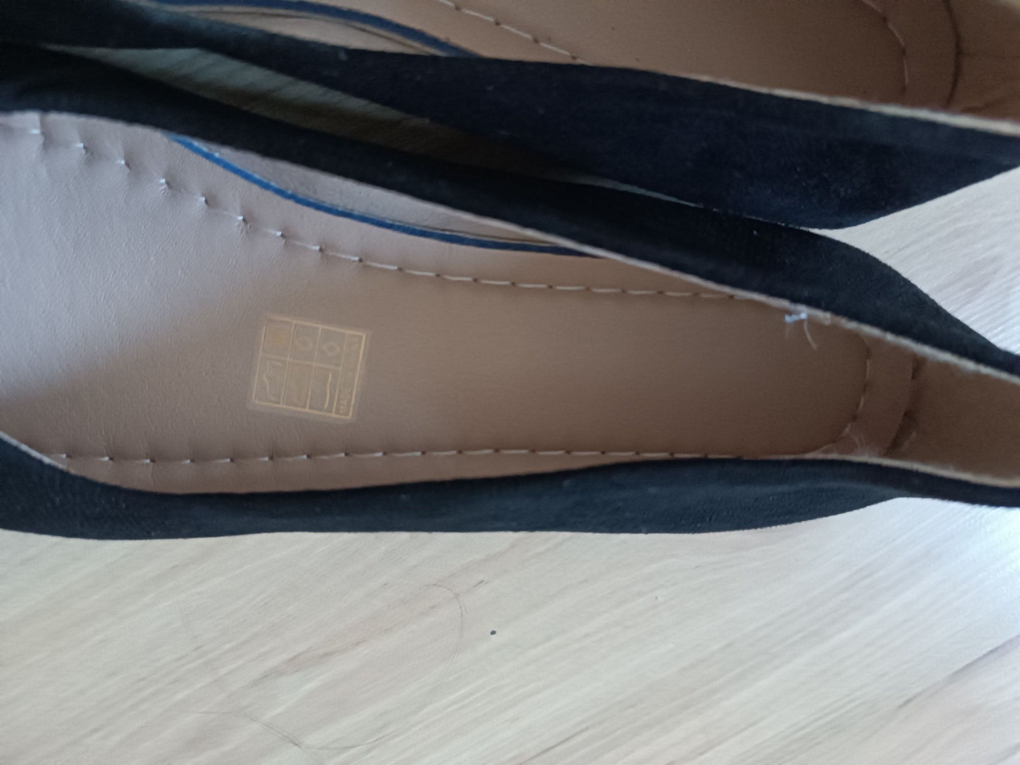 Nowe czarne balerinki rozmiar 41