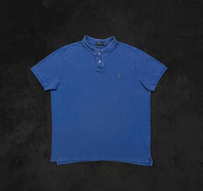 Niebieska koszulka polo Ralph Lauren - Size XL Classic Fit