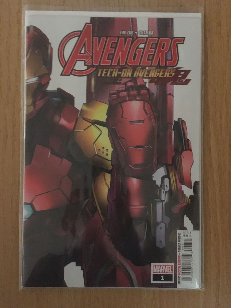 Komiks Avengers Tech-On 1. Key Issue