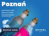 WYMIANA gaz CO2 do SODASTREAM Poznań Różowe QC Niebieskie Spinelsoda