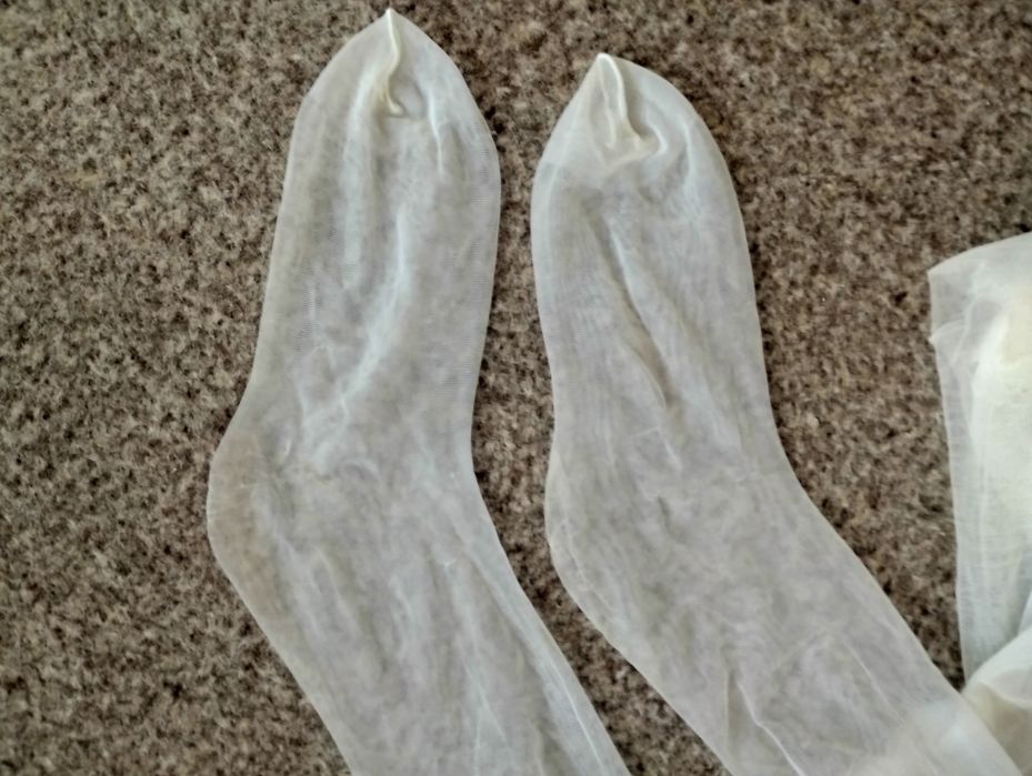 Комплект белья чулки с кружевным поясом