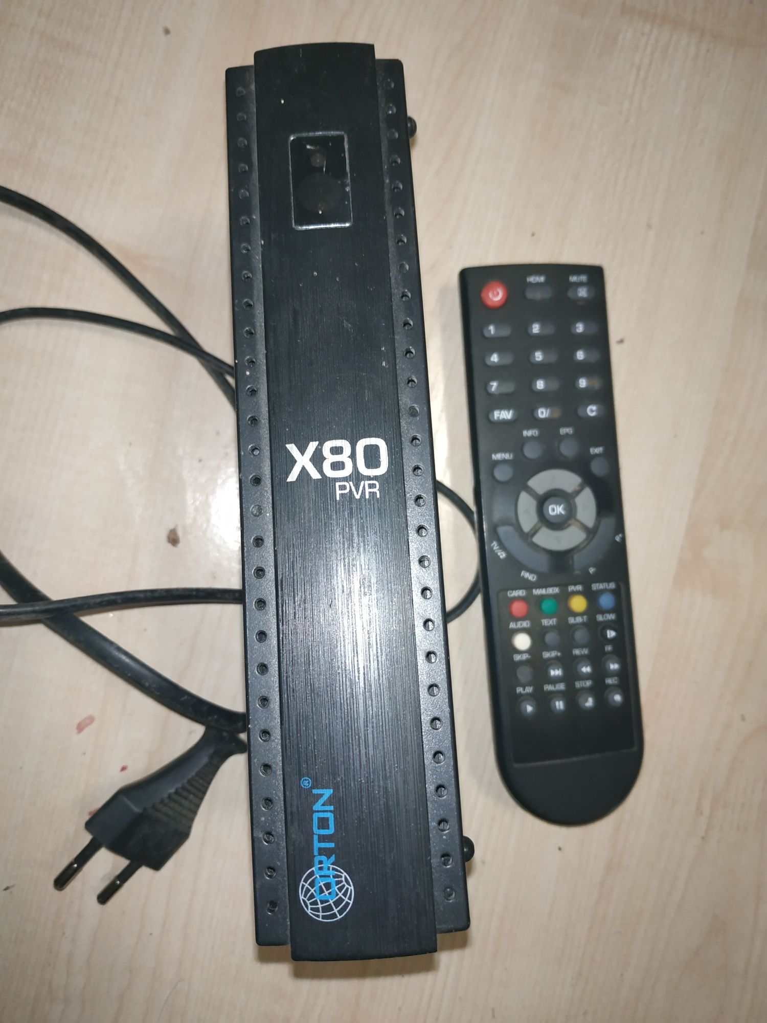 Супутниковий ресивер Orton X80PVR HDMI