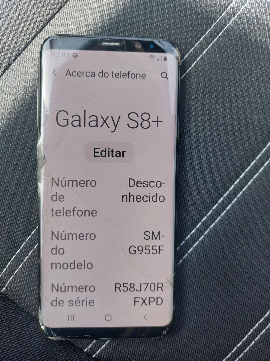 Samsung S8 + telemovel completamente funcional