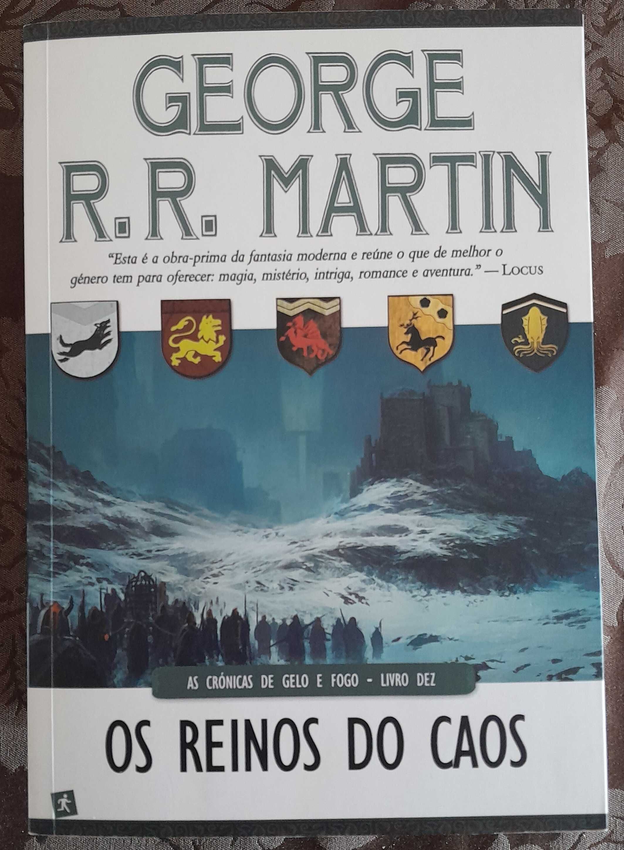 GEORGE R.R. MARTIN - AS CRÓNICAS DE GELO E FOGO - 8 e 10