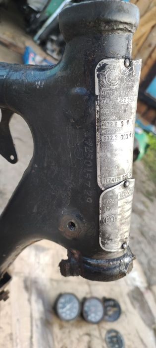 Продам раму ява чезет з документами