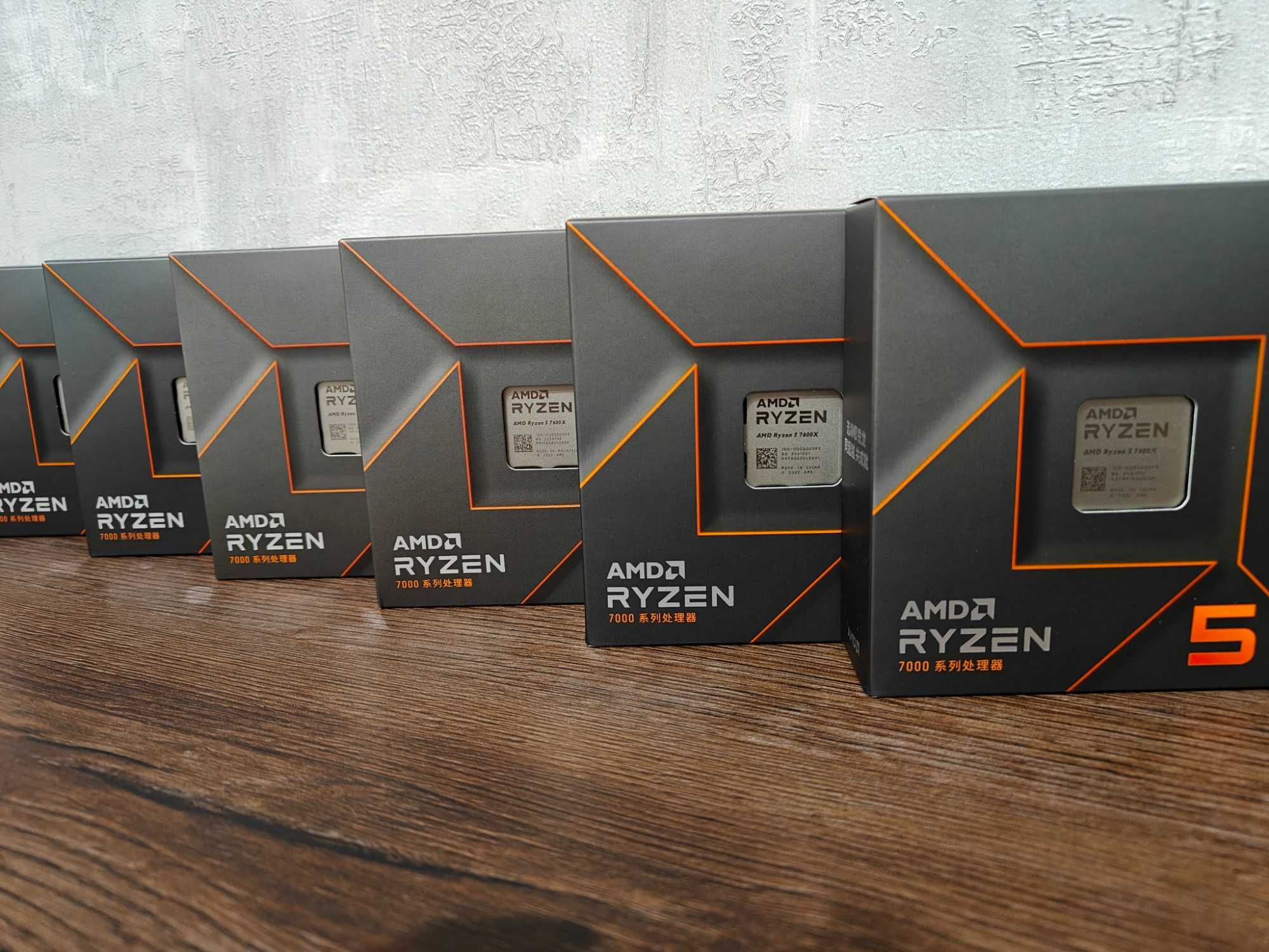 Процессор AMD Ryzen 5 7600X Box, AM5, 6-ядерный 12-поточный, 5 нм 38MB