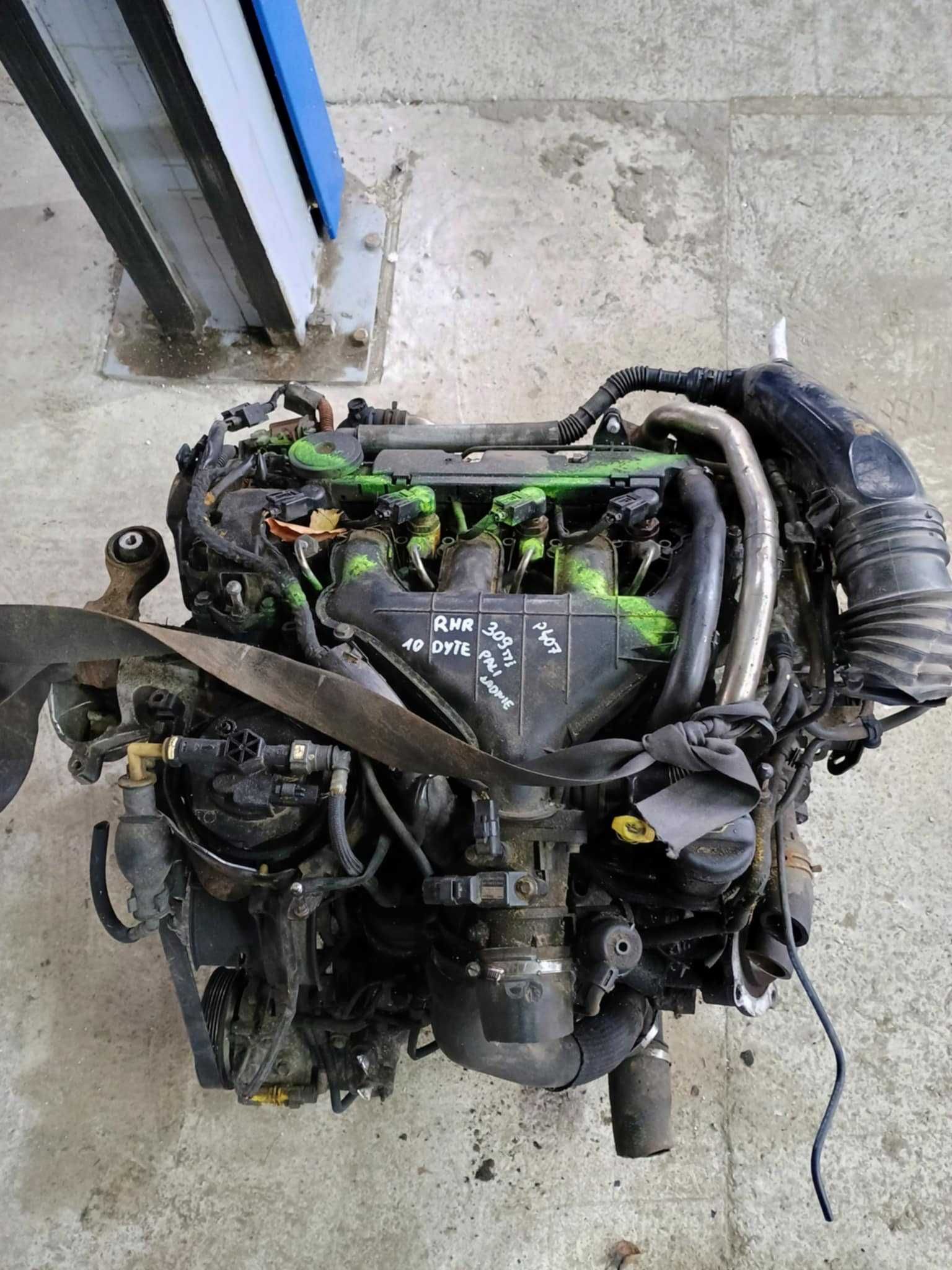Silnik KOMPLETNY RHR 10DYTE Peugeot 407 2.0HDI 16v siemens