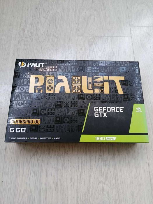 Відеокарта Palit GeForce GTX1660 SUPER Gaming Pro 6Gb