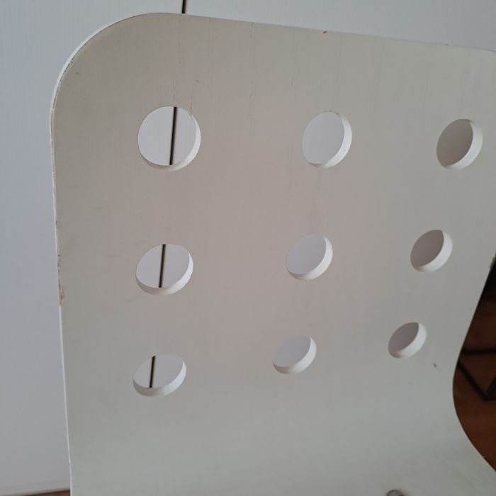 Krzesło do biurka dziecięce białe Ikea