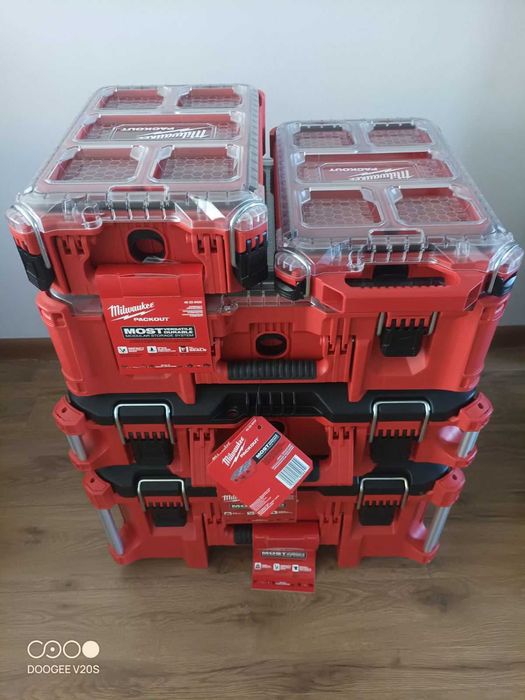 Milwaukee Packout кейси, органайзери для інструментів