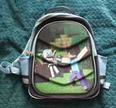 Plecak Minecraft dwie komory