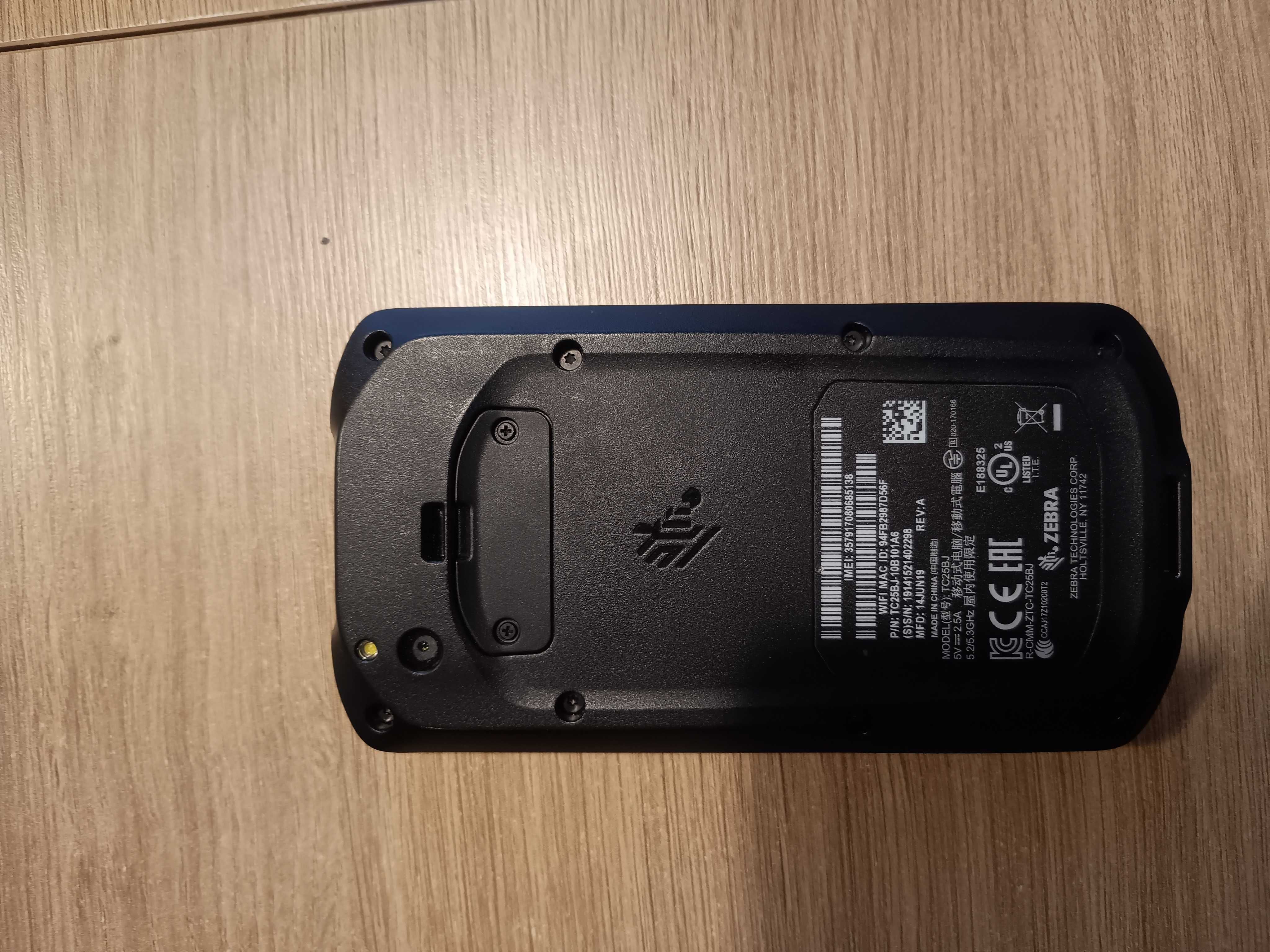 Zebra skaner terminal telefon tc25bj