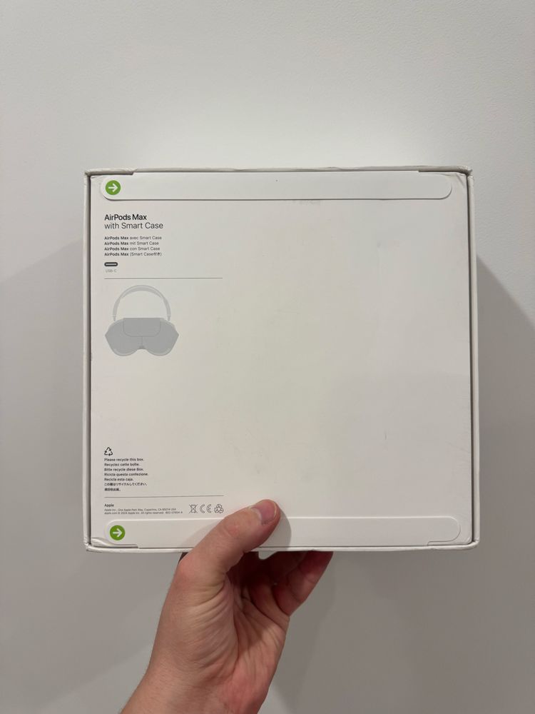 Навушники з мікрофоном Apple AirPods Max USB-C Midnight (MWW43)