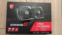 AMD Radeon RX 6650 XT MSI Gaming X