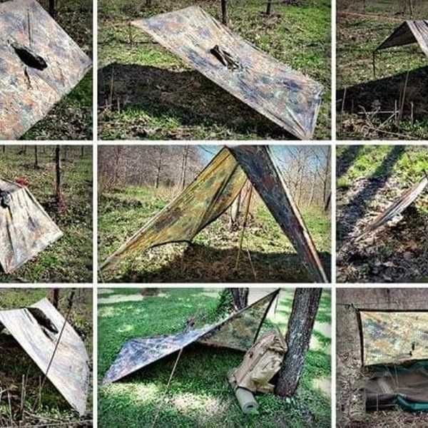 Пончо плащ накидка тактична