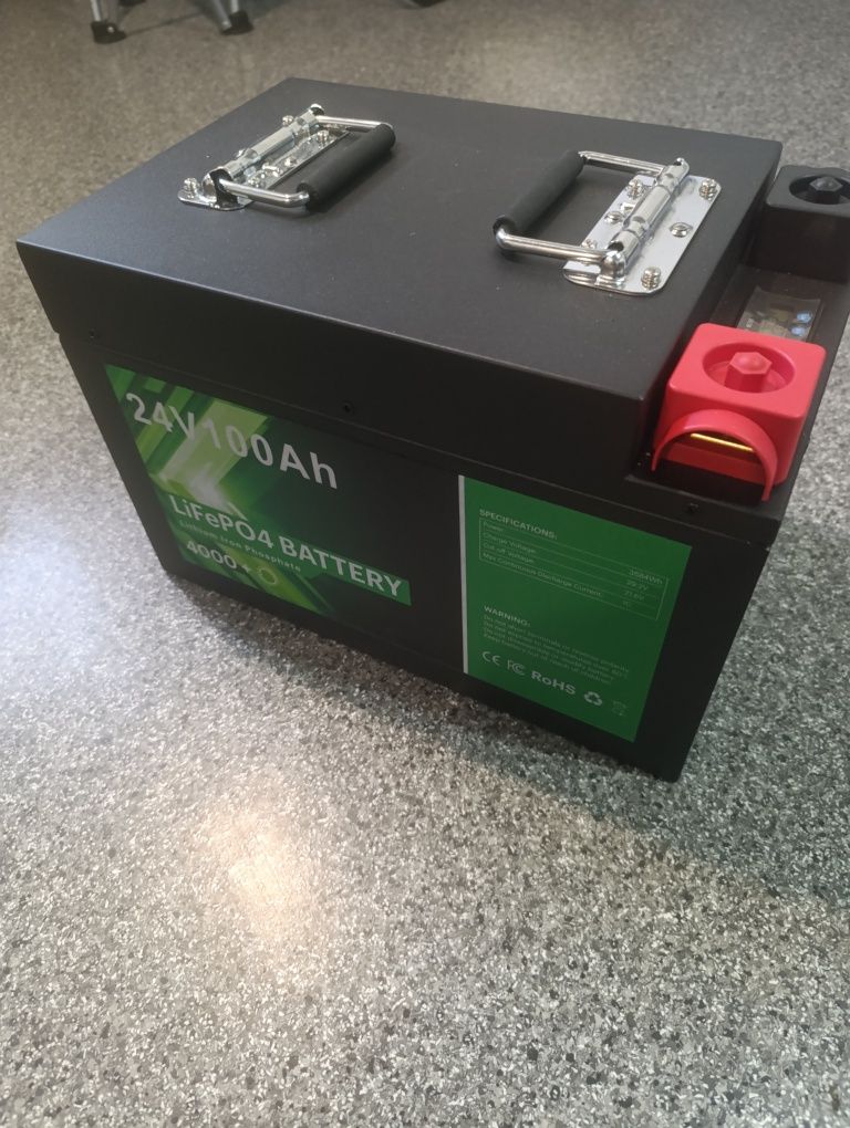 LiFePo4 24v 100ah новий з BMS