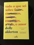 Livro “Tudo o que sei sobre o amor” de Dolly Alderton (PT)