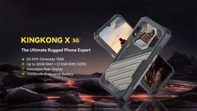 Смартфон Cubot KingKong X 16/256/512Gb 10200mAh 120Hz 100Mpx + стекло