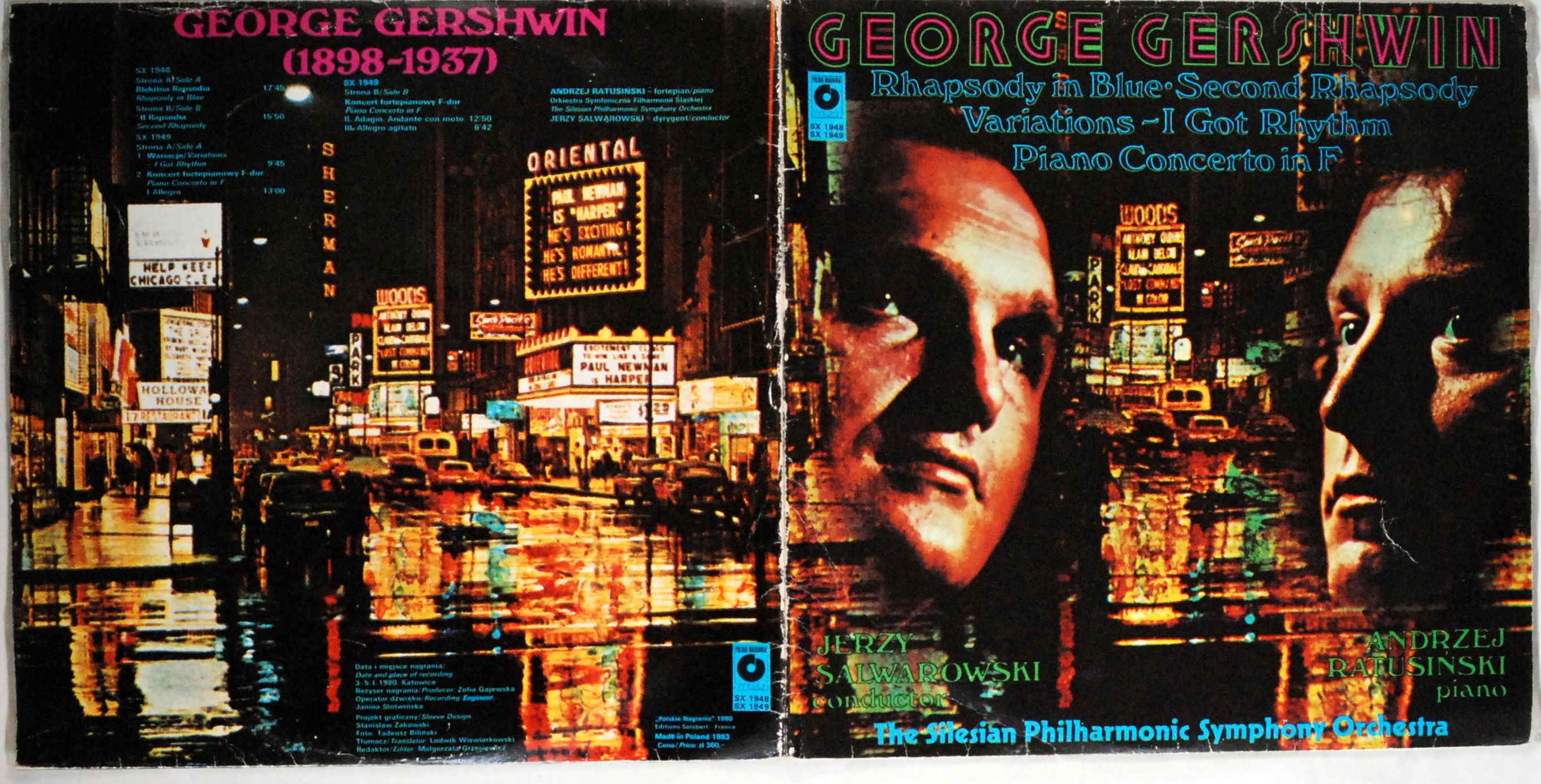 G. Gershwin - Rhapsody In Blue, Variations 2LP