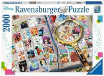 Puzzle 2000 Kolekcja znaczków pocztowych pudełko,436x305x56 mm