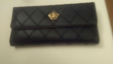 Duży portfel damski czarny