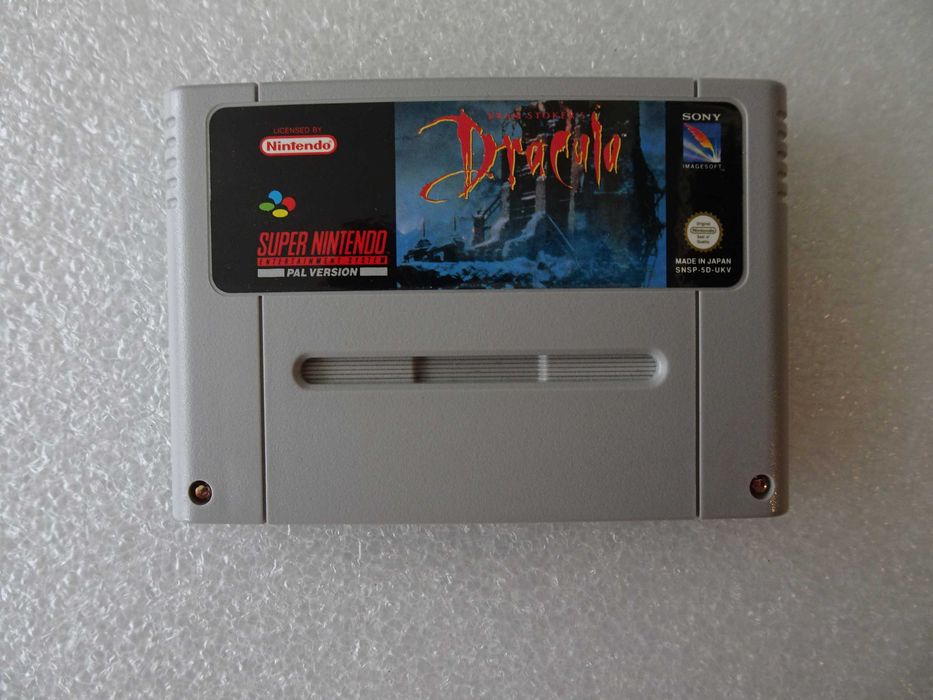 Jogo Super Nintendo SNES Bram Stocker's Dracula