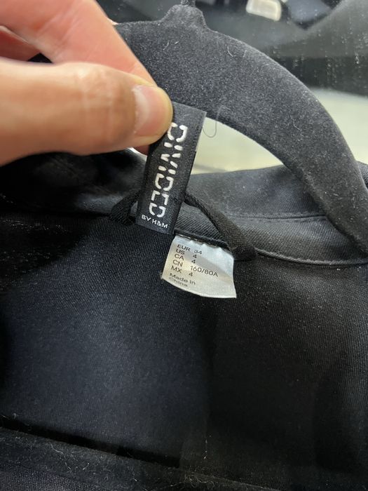 Жіночий чорний піджак від h&m розмір xs-s