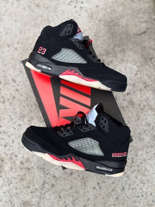 Кросівки чоловічі Nike Air Jordan 5 Off Noir Gore-tex 38-45розмір