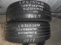OPONY 205/55R16 CONTINENTAL ECO CONTACT 6 DOT 3219 6.8MM