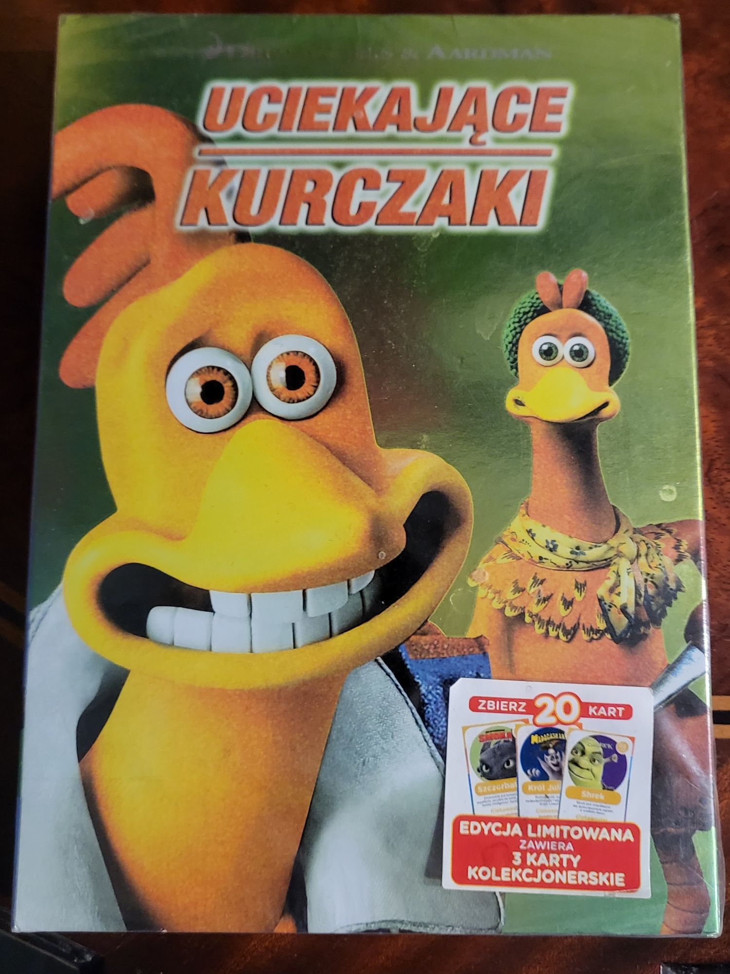 Dvd Uciekające kurczaki Nowa zafoliowana