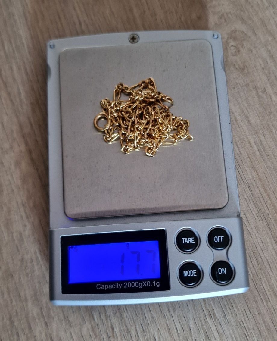 Fio em Ouro Malha 3+1 - 19.2k