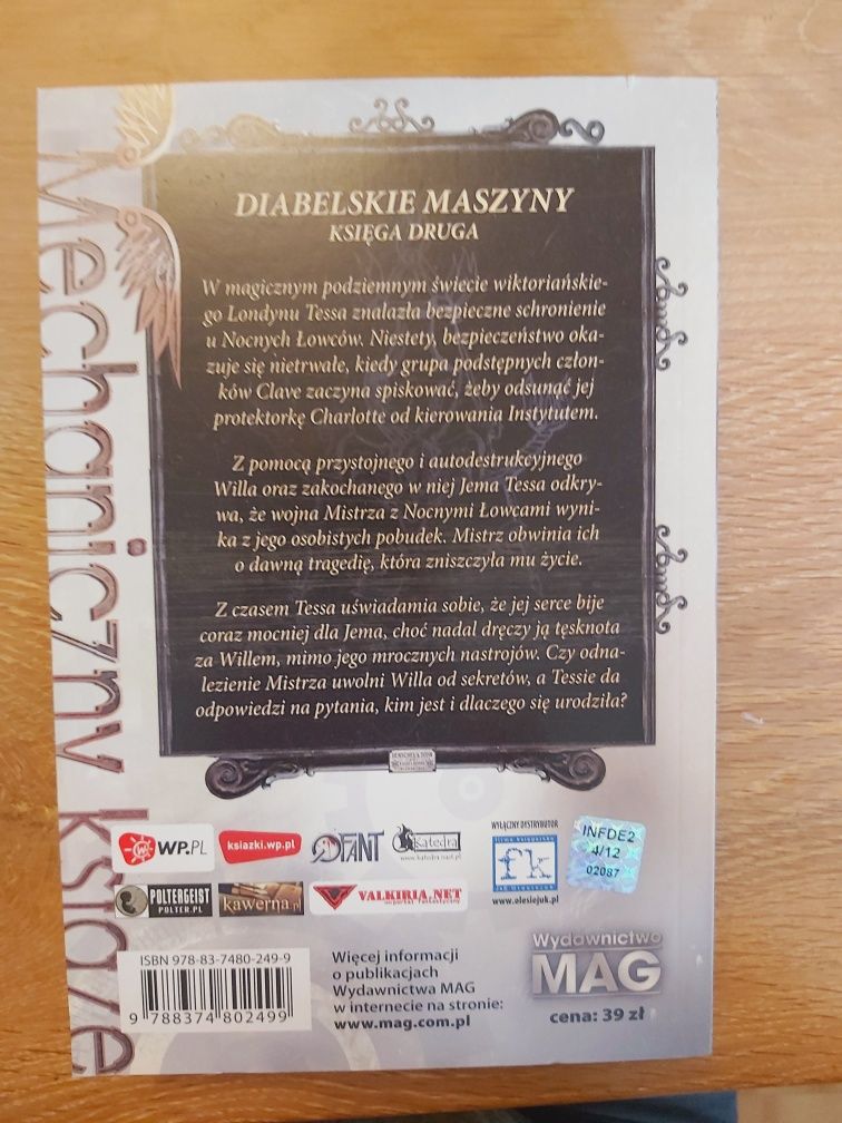 Mechaniczny książę, Cassandra Clare