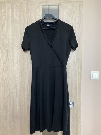 Sukienka czarna koktajlowa roz. 38