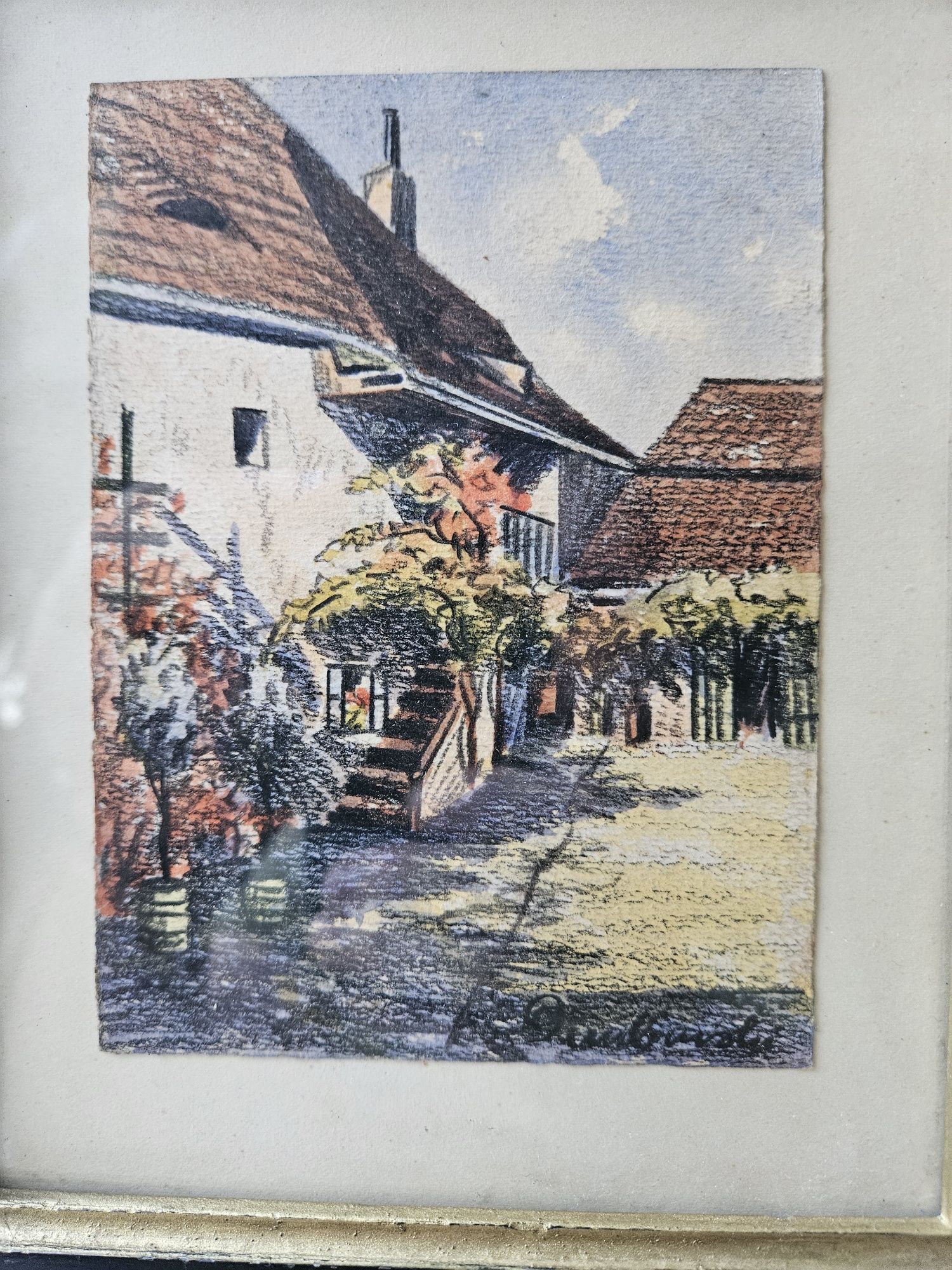 Zestaw obrazów E. Von Dembinski
