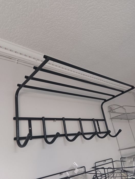 Вішалка гачки вешалка залізна железная на стіну для одягу одежды міцна