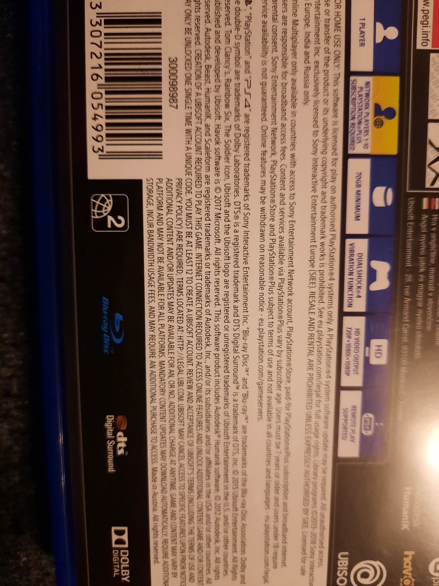 Gra na PS4 Tom Clancy's rainbow się siege advanced edition
