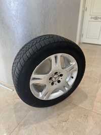 Диск (Титан) Mercedes з резиною 235/55 R17