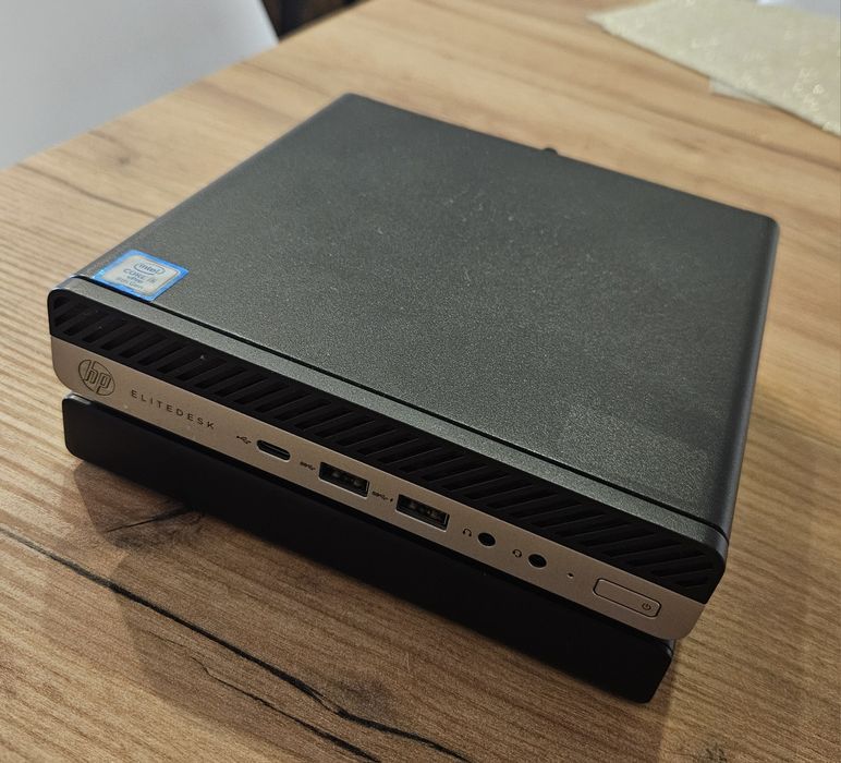 HP EliteDesk 800 G4 Mini – i5-8500T / 16GB / 256GB SSD / WiFi / Window