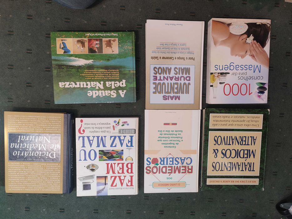 7 Livros sobre Saúde e tratamentos Naturais