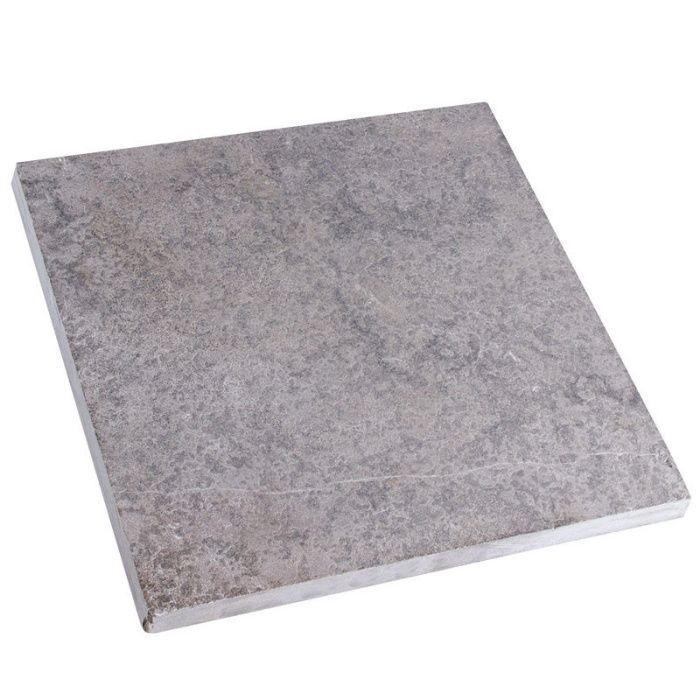 Płytka kamienna wapień L828 Limestone płomień szczotka 60x60x2 60x40x2