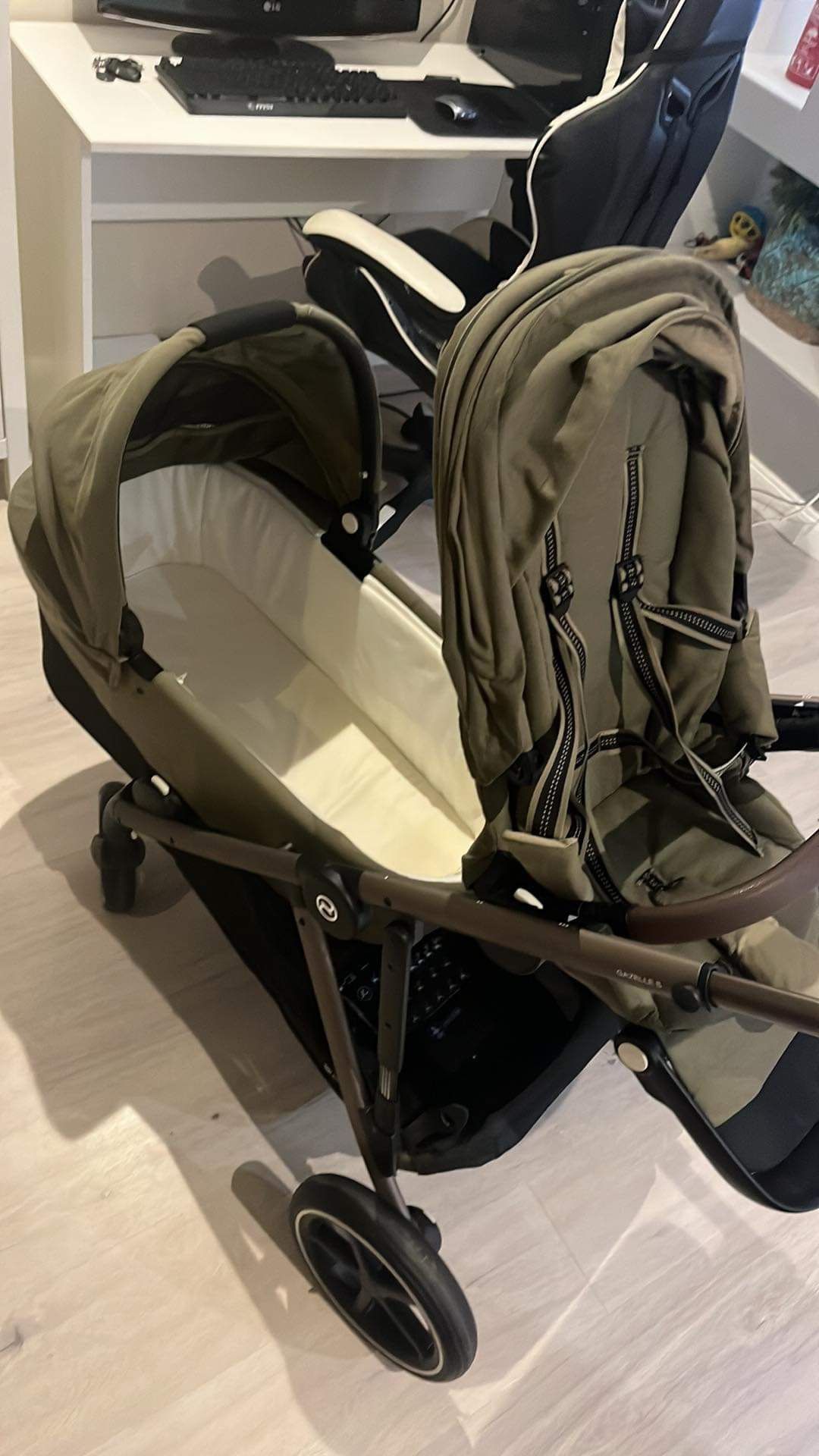 Cybex Gazelle S - wózek bliźniaczy/wózek rok po roku