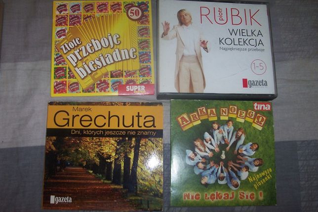 Rubik, Złote przeboje, Grechuta, Arka Noego muza CD